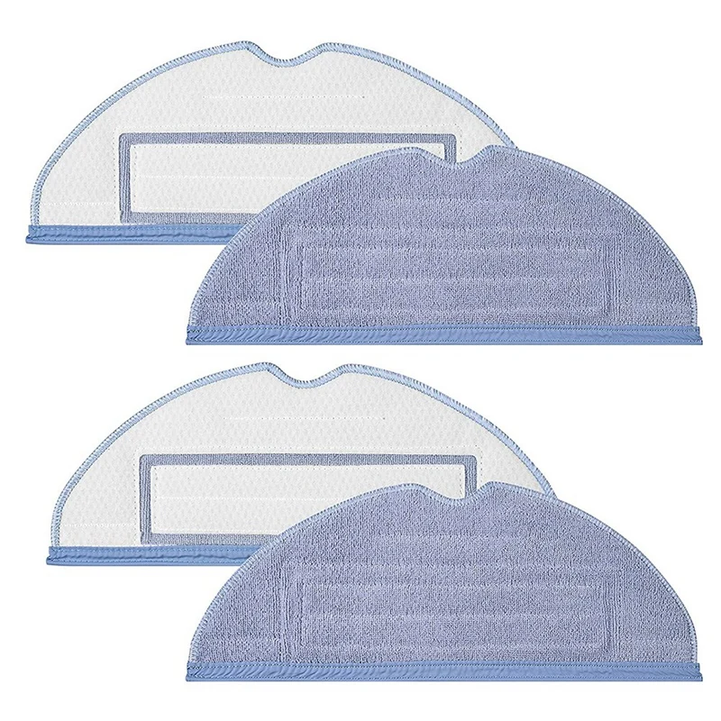 

4PCS Suitable For Stone T7plus Rag Sweeping Robot Accessories T7S S7 Mop Cleaning Cloth Washable Instead Of Cleaning Rag