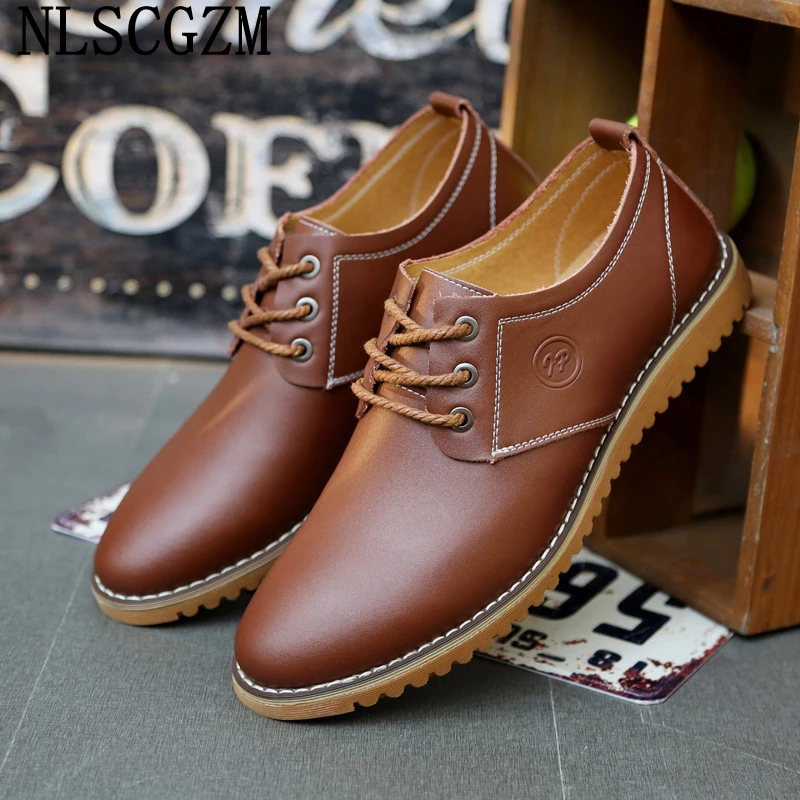 Мужская повседневная обувь горячая Распродажа мужская зимняя из натуральной