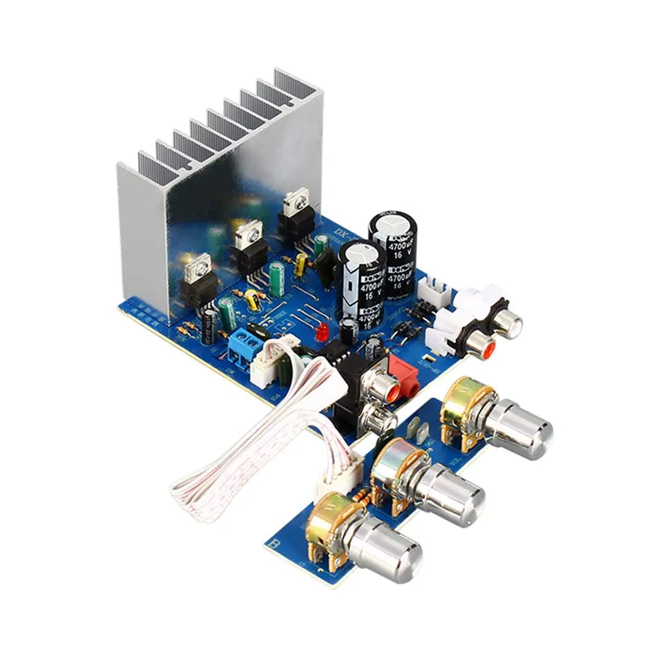 2,1 15 Вт* 2+ 30 Вт TDA2030 двойной AC12V-15V сабвуфер усилитель доска Sub аудио стерео для Сделай Сам спикер усилитель аксессуары F6-013