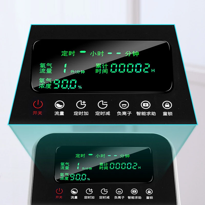 

1-5L Adjusted Oxygen Generator Machine SYK-608 Portable Atomization Integrated Car Home Absorber Remote Control Oxygen Generator