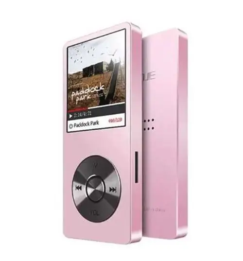 Новейший mp3-плеер с сенсорной кнопкой, Bluetooth, BENJIE, K8, ультратонкий, 8 ГБ, музыкальный плеер, 1,8 дюймов, экран без потерь, HiFi Звук, с fm-радио - Цвет: NonBluetooth-K9-Pink
