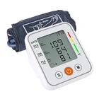 Автоматический верхний монитор артериального давления на руку машина цифровой Arm приборы для измерения кровяного давления ЖК-дисплей манжеты тонометр BP сердечного ритма измеритель пульса
