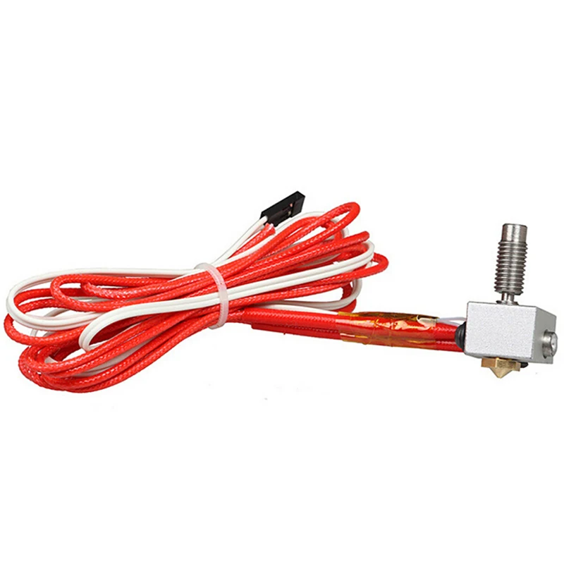 

1,75 мм/0,4 мм Экструдер нагреватель Блок для Anet A2 A8 3D-принтеры Запчасти DIY Kit насадка горло экструдера нагреватель Универсальный