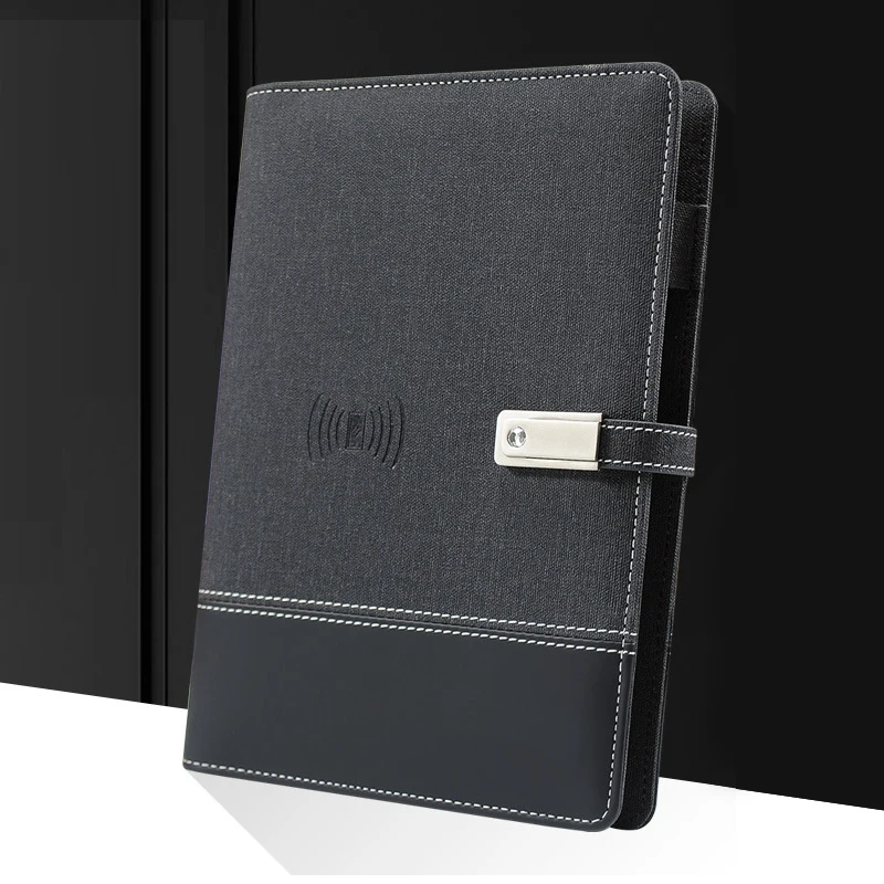 Блокнот с беспроводной зарядкой 8000 мАч 16 ГБ|Записные книжки| |