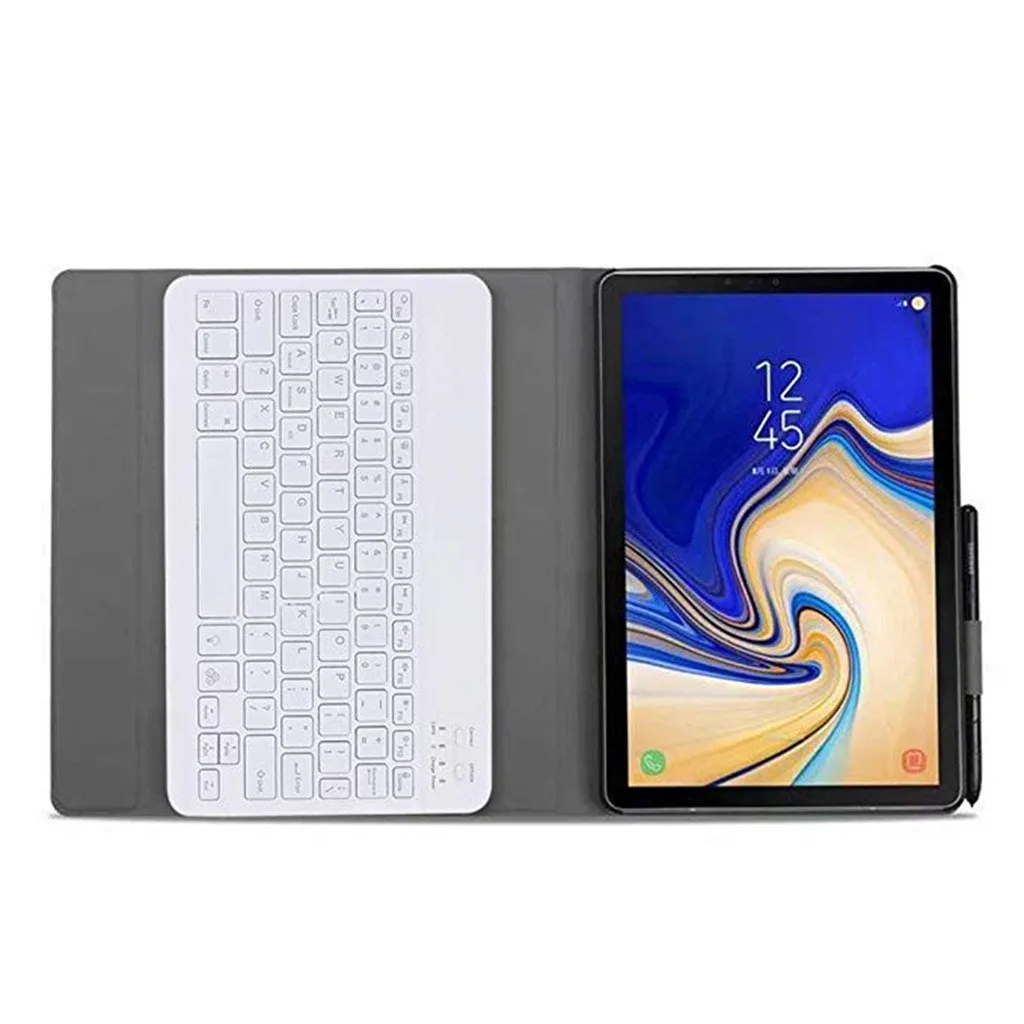 For Samsung Galaxy Tab A 8 2019 T290 LED Illuminated Backlit Ultra-Thin Leather Case Detachable Blueteeth Keyboard Cover z0919 | Компьютеры