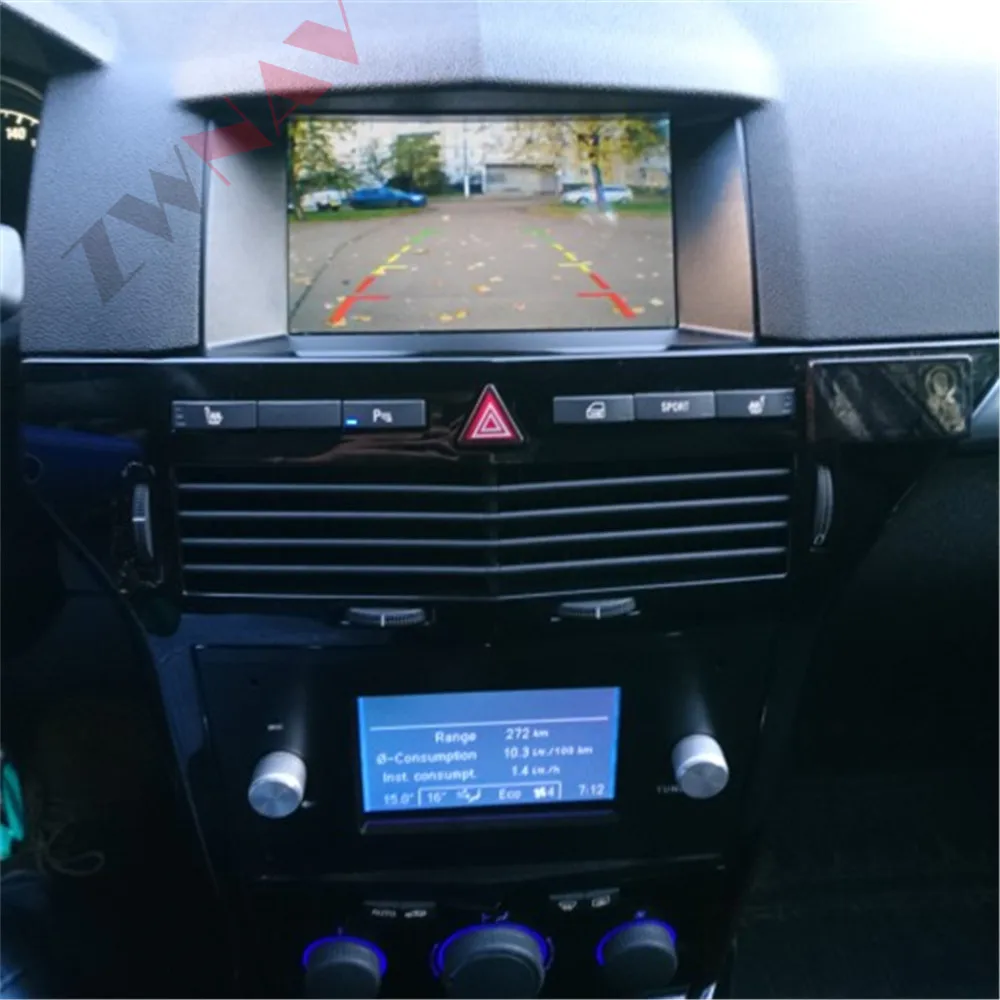 8 дюймов Android 8,1 автомобильный dvd-плеер gps навигация головное устройство радио для Opel Astra H 2006-2011 HD 1024*600
