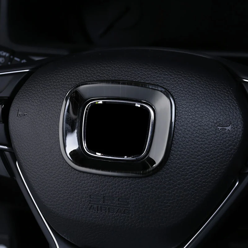 CARMANGO для Honda Accord 10th 2018 2019 авто руль логотип Круг рамка отделка наклейки Чехлы