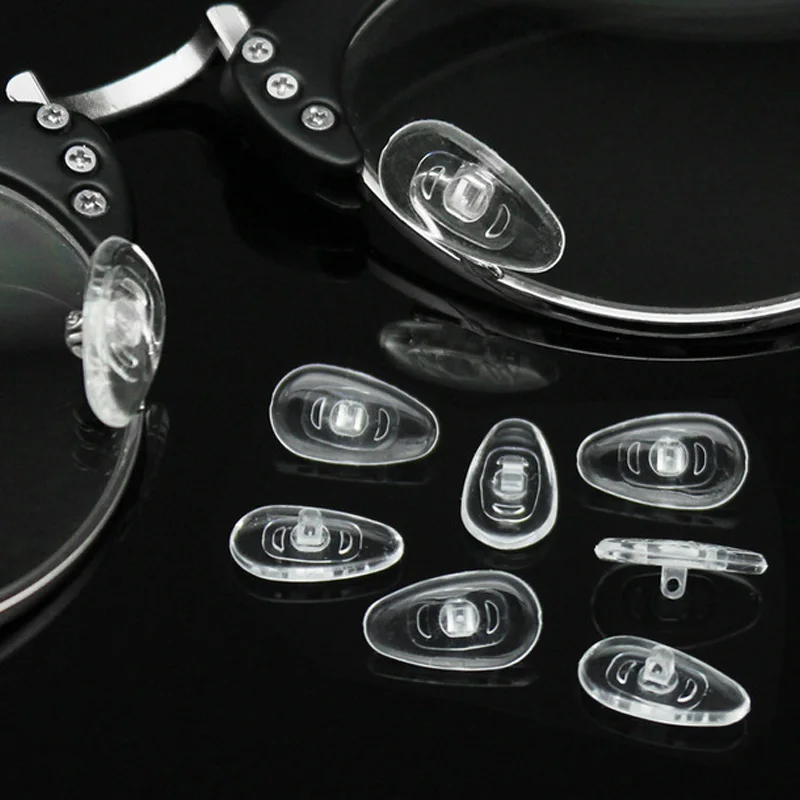 1 пара обжимных носоупоров для очков противоскользящие носоупоры солнцезащитных