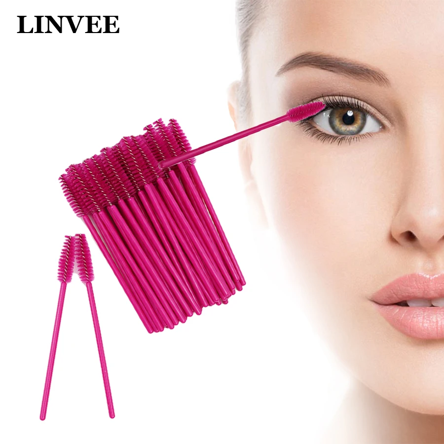 Кисти косметические одноразовые для наращивания ресниц 50/100 шт.|Накладные