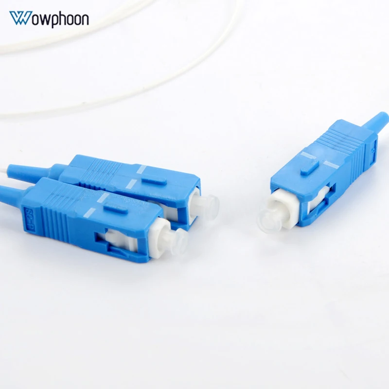 Оптический патч-корд мини PLC 1X2 одиночный режим Оптическое волокно сплиттер 1x2