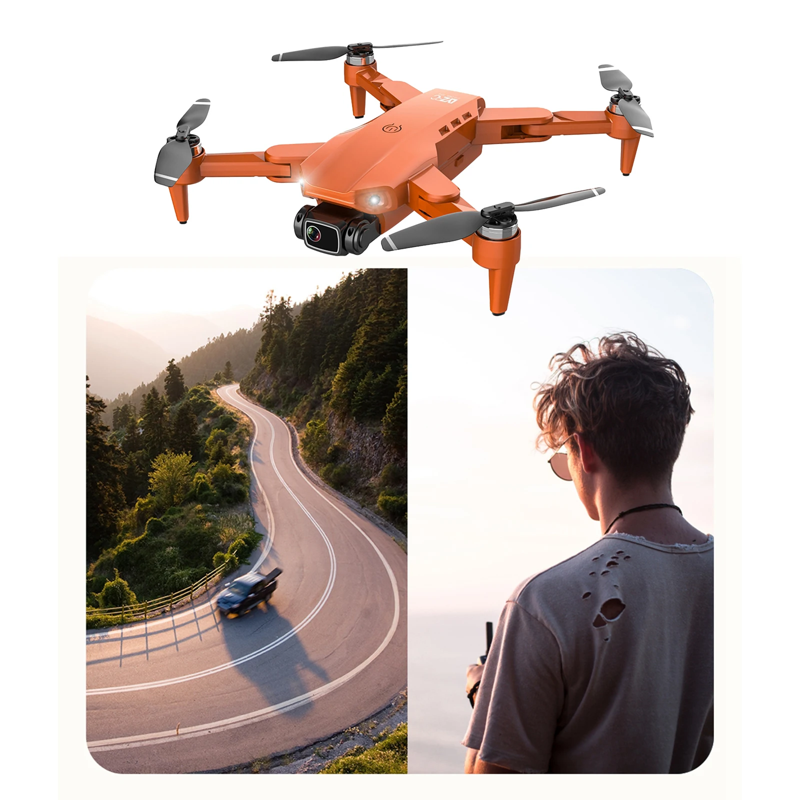 

L900PRO RC мини-Дрон с 4K камерой вертолет 3D Flips электронная игрушка