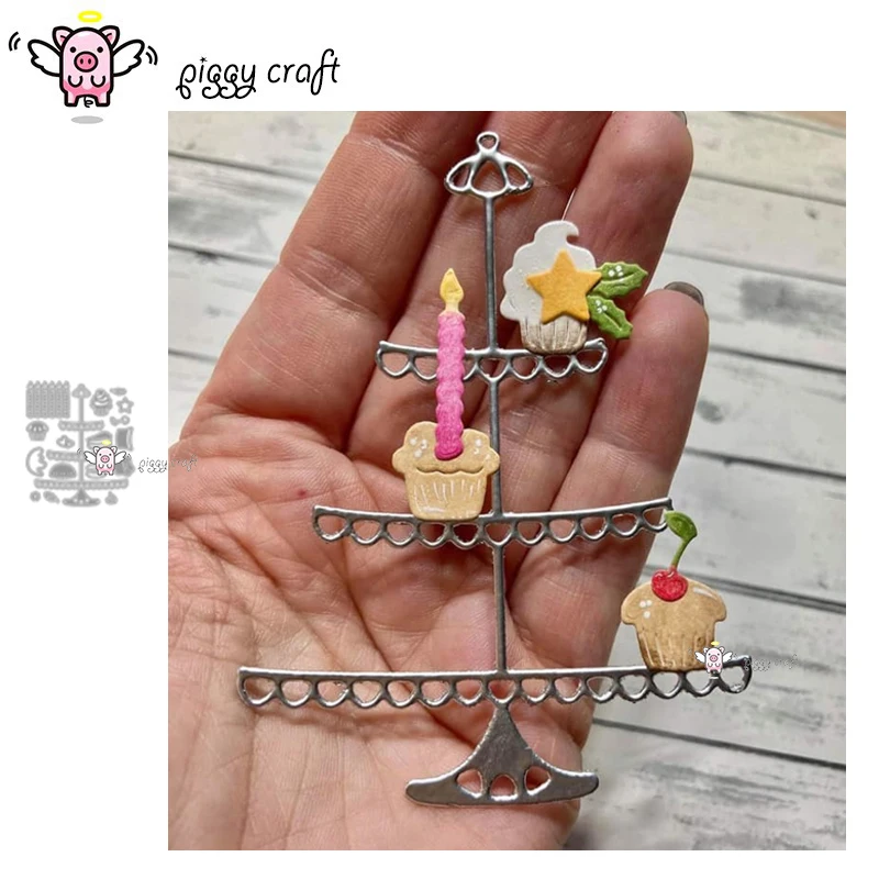 Свинья для рукоделия металлический Трафаретный вырубной штамп кроя поделочная