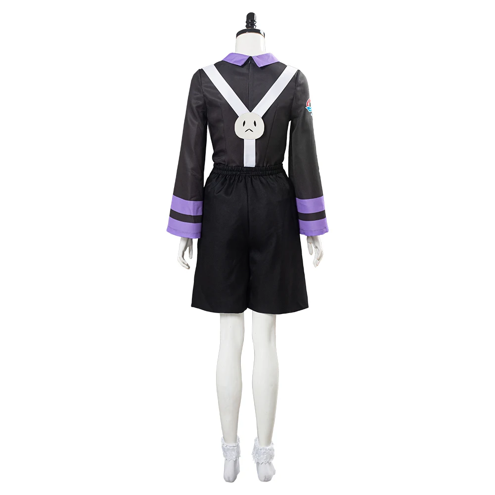 Pokemon Sword &amp Shield - Allister Cosplay Costume Outfits Women Halloween Carnival Adult Girls Suit | Тематическая одежда и