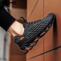 new mens shoes designer sneakers men flying woven trend damping mesh casual shoes blade trainer male shoes lahxz 106