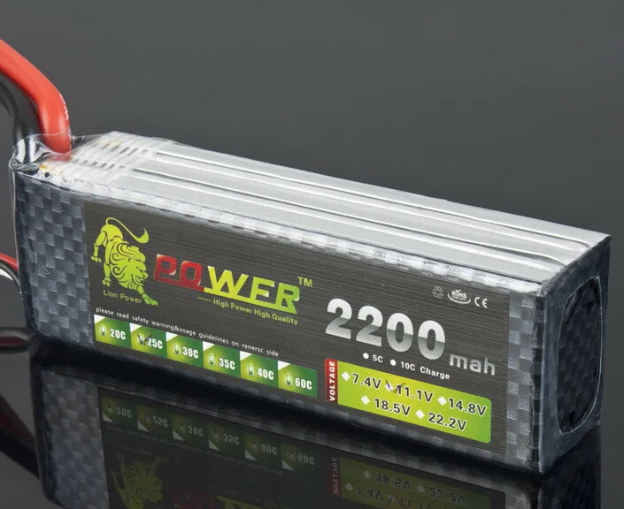 lipo 3s аккумулятор lion power 1500 мач 2200 мач 2800 м