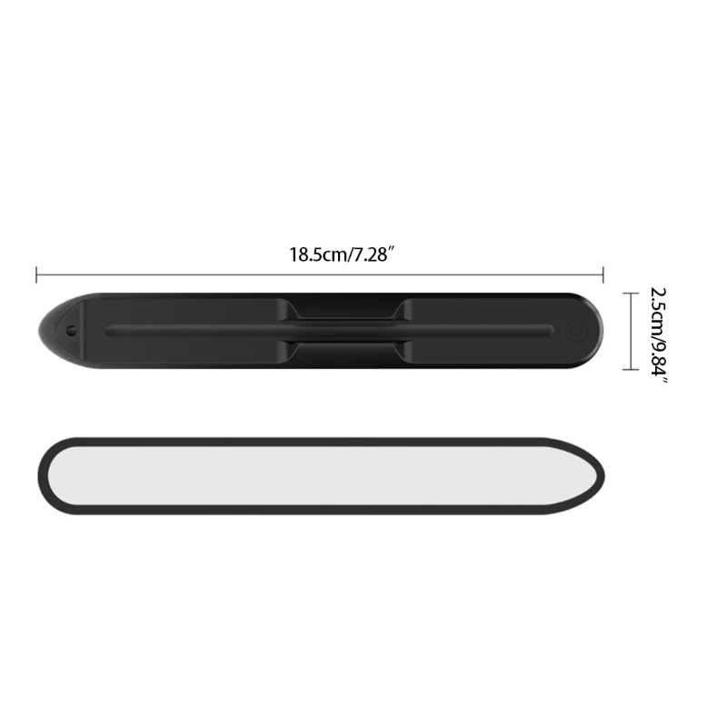 

P8DF Silicone Holder for Pad Pencil 1, 2nd Generation Protective Case Pencil Tablet Touch Pen Stylus Slot Protective Sleeve