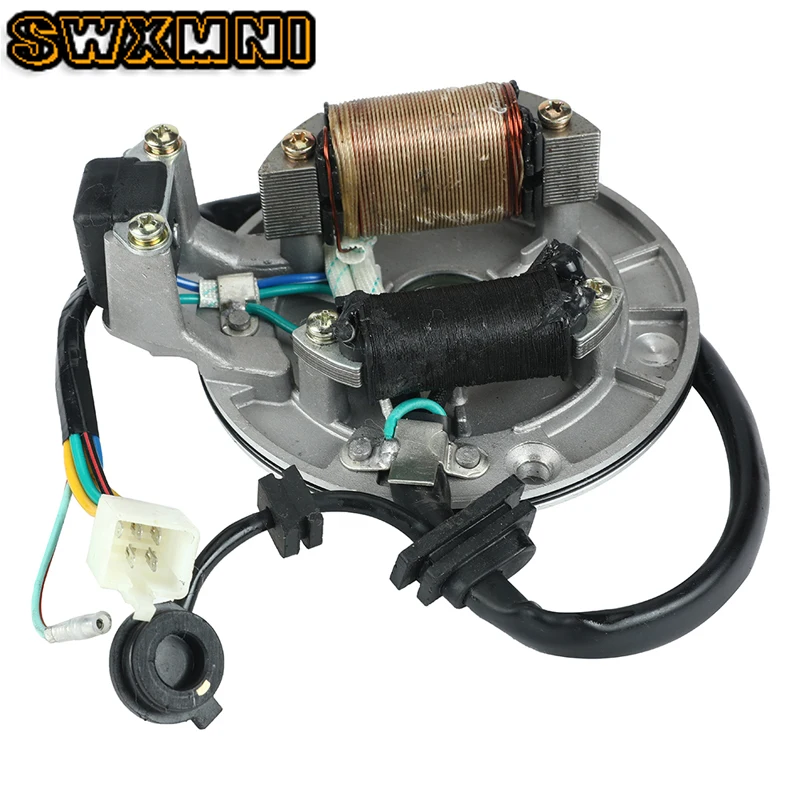 Lifan 125cc мотоцикл AC Магнитный статор Зажигания Комплект маховика для LF 50cc 110cc