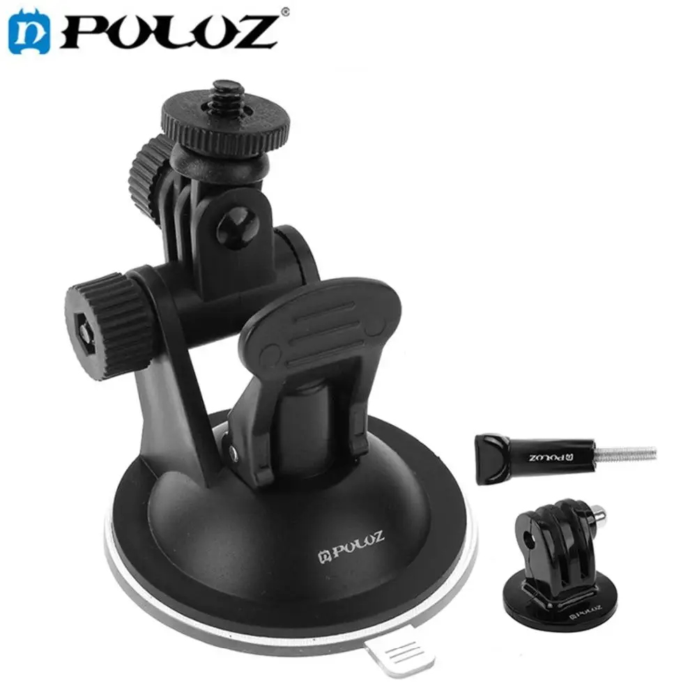 

For Go Pro Accessories Holder Suction Cup Mount Holder for GoPro HERO5 HERO4 Session HERO 5 4 3+ SJ4000 & for XiaoMI Xiaoyi