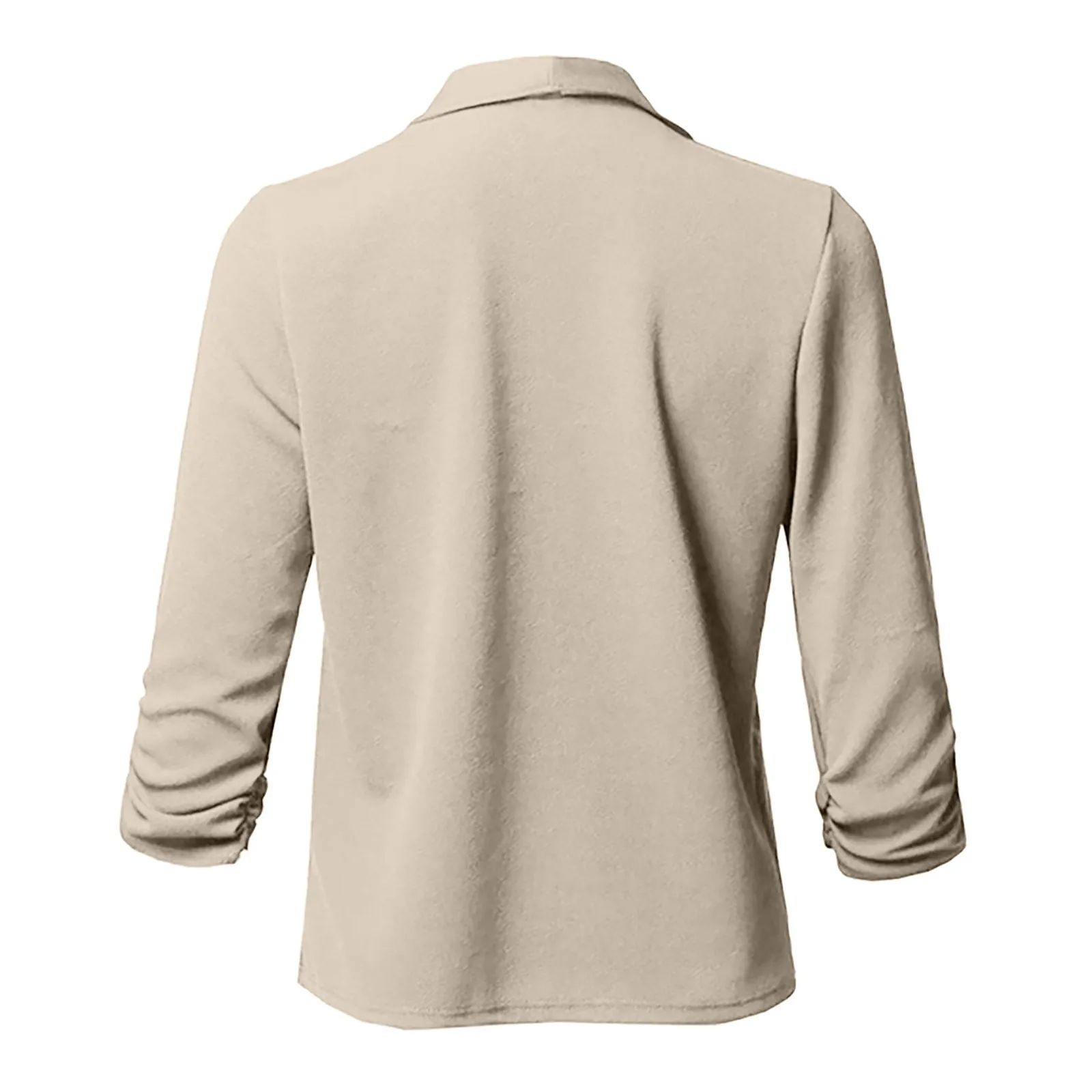 

Women's Blazer Jackets Spring Autumn Casual Fashion Basic Notched Slim Solid Coats Office Ladies Outwear Chic Tops