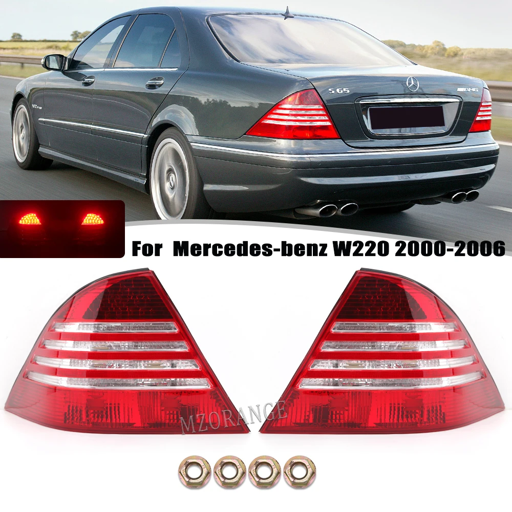 

Задний фонарь для Mercedes-Benz W220 S280 S300 S320 S350 S500 S600 2000-2006 Предупреждение 2 шт.