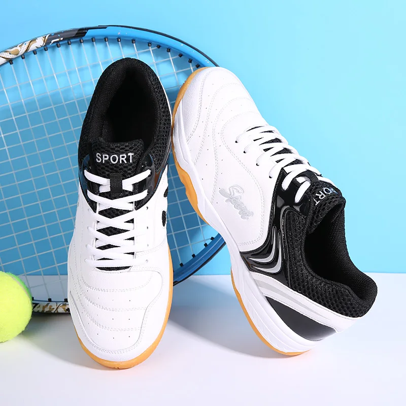 

New Professional Tennis Shoes Men Light Weight Tennis Sneakers Breahtable Badminton Shoes Men High-quality Tennis Sneakers