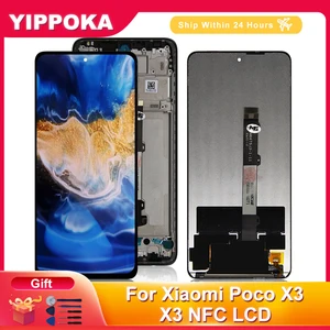 Original For Xiaomi POCO X3 Display LCD Touch Screen Digitizer For POCO
X3 Pro NFC LCD Replacement Parts M2007J20CG Display