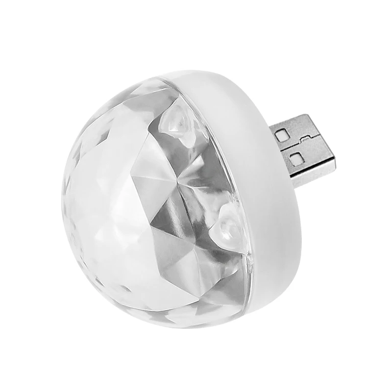 Мини USB СВЕТОДИОДНЫЙ диско этапа светильник Портативный семья вечерние KTV