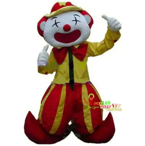 Костюм талисман клоуна для косплея мультяшного представления вечевечерние на