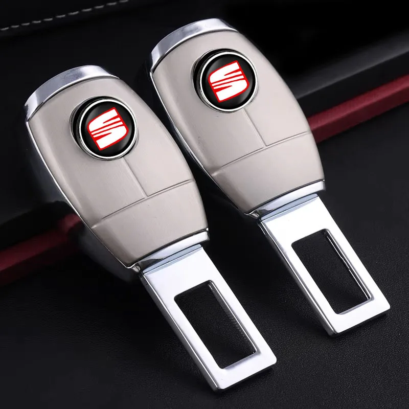 

Car Safety Buckle Extension Insert Plug Clip Silencer Clasp for Seat Leon 5f Ibiza 6l 6j Leon1p Cushion Altea Xl Car Accessories
