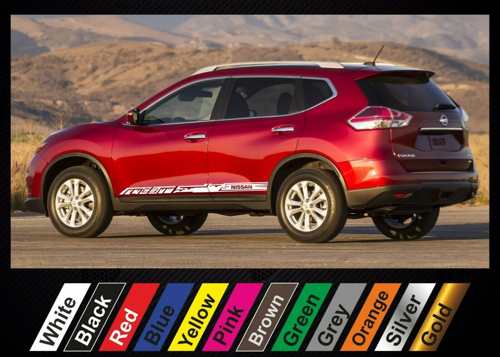 Nissan Rogue оранжевый