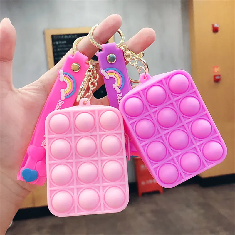 

Creative Trend Coin Purse Key Chain Cartoon Bag Key Chain Pendant Car Ornament Small Gift