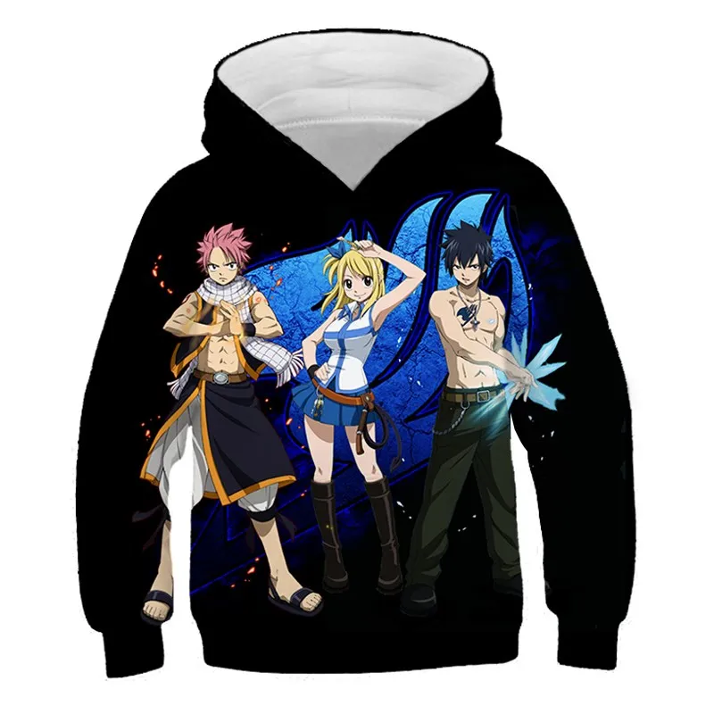 

Anime Fairy Tail 3D Boy Clothes Hoodie Childrens Coat Clothing Boy Hoodie Autumn Clothes Kids Sweatshirt Casual jogging Costume