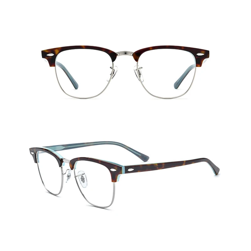 Logorela оправа для очков из ацетатного сплава мужчин и женщин Ретро Винтаж очки по