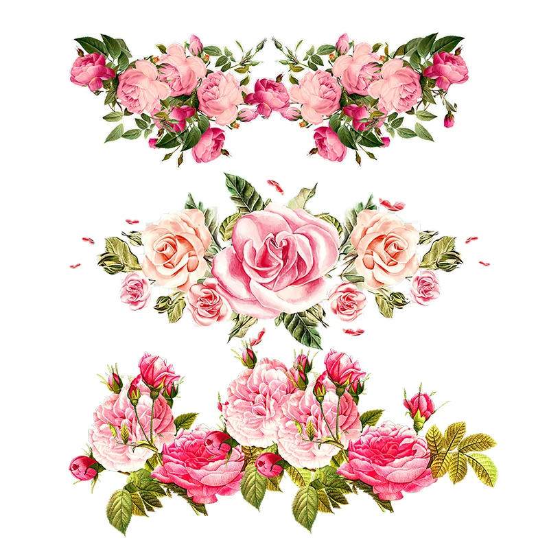 Фото Европейский классический букет роз Three Ratels QCF47 роскошное украшение для комнаты