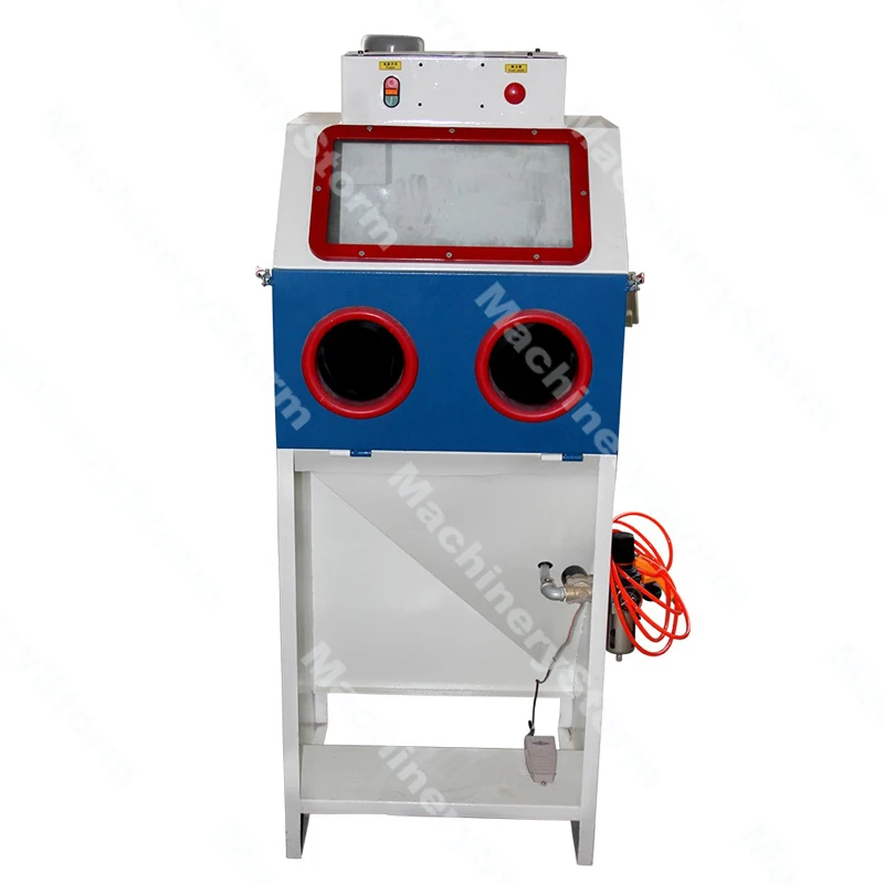 Ручной пескоструйная шкаф сухой Пескоструйный Аппарат машина циклонный