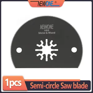 Полукруглая пила из быстрорежущей стали, 80 мм, 1 шт., подходит для Makita,Fein и большинства марок многофункциональных инструментов