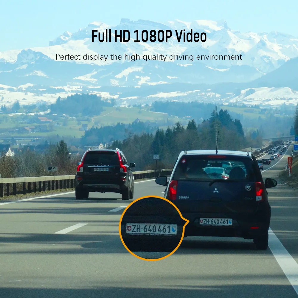 Мини Автомобильный видеорегистратор с gps H191 Full HD 1080P 3 0 дюймов одним объективом