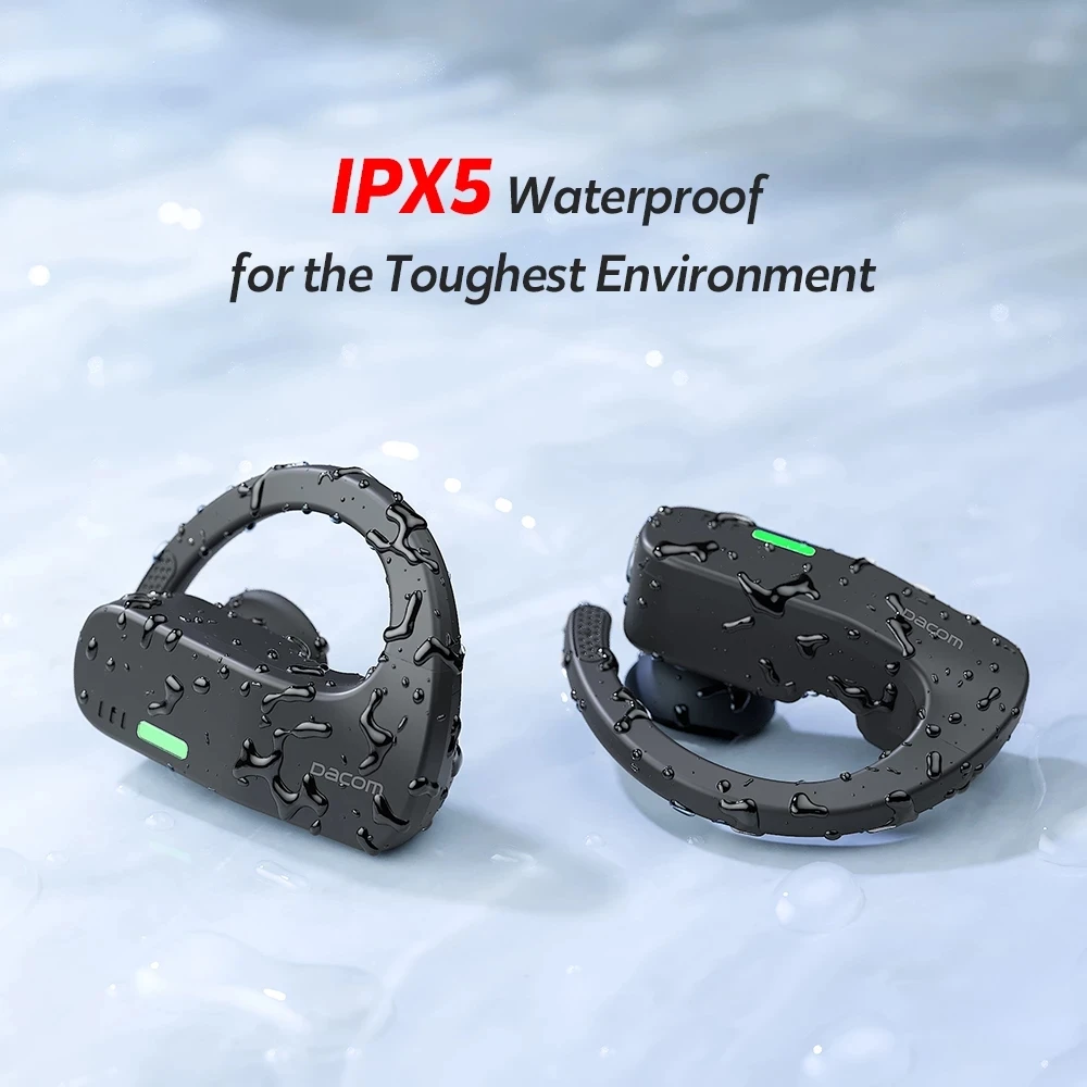 Оригинальные TWS наушники DACOM Bonebuds с костной проводимостью водонепроницаемые Ture