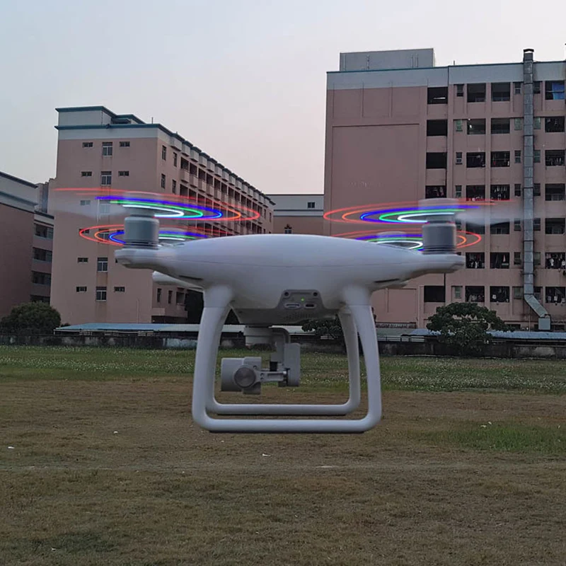 1 пара светодиодный Лопасти пропеллера для DJI Phantom 3 F450 Mi Drone 3DR SOLO GK99|Чехлы