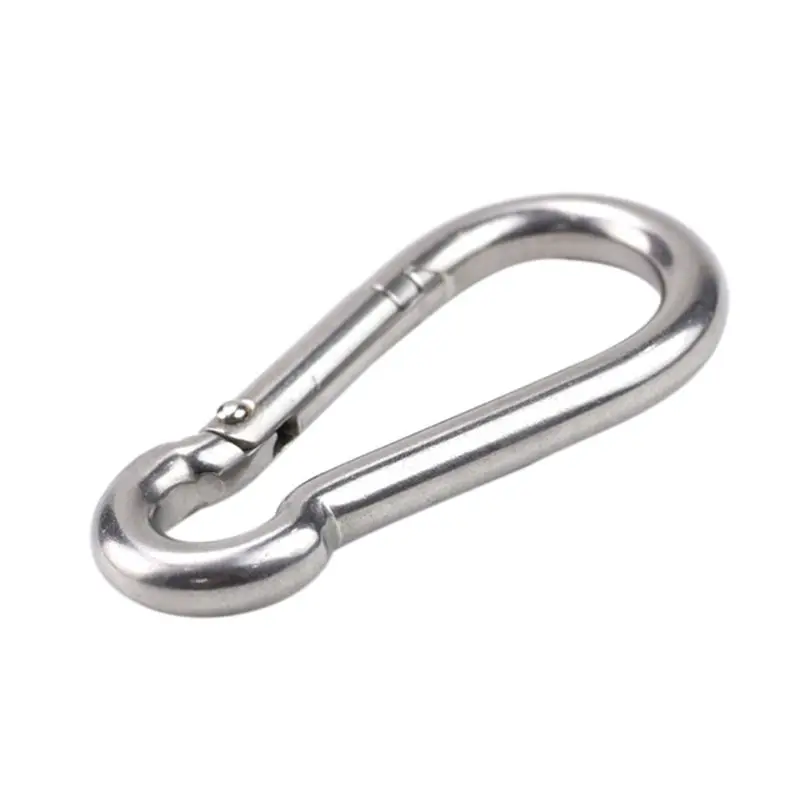 4 Pcs Carabiner Clip Spring Snap Rope Connector Hooks Heavy Duty Durable Swing Dropshipping | Обустройство дома