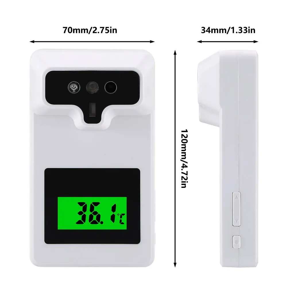 

Non-contact Infrared Thermometer Wall-mounted Thermometer High Precision Desktop Automatic Induction Thermometer