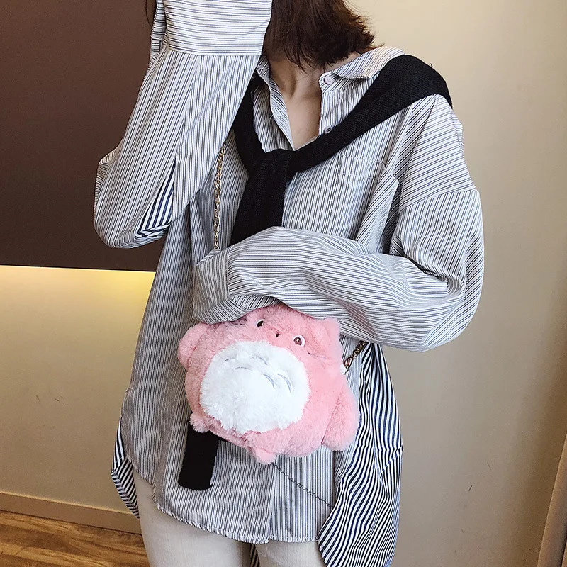 Детские школьные ранцы с героями мультфильмов милые плюшевые рюкзаки Тоторо для