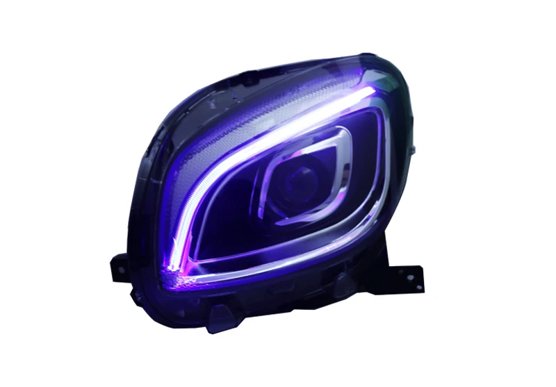 Передние Автомобильные фары для Mercedes Benz Smart 2015 2018 проектор фар DRL|Фара авто в