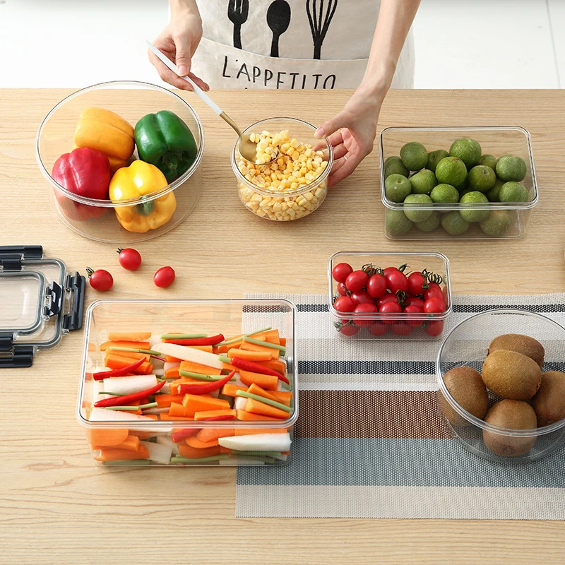Контейнер для хранения кухонного холодильника кухонные контейнеры пищи овощей
