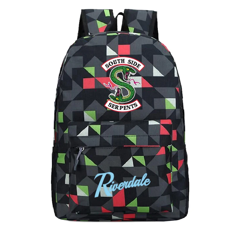 Розовый Mochila Sac a Dos ривердейл 1xk аниме рюкзак Для мужчин школьный змеи для девочек