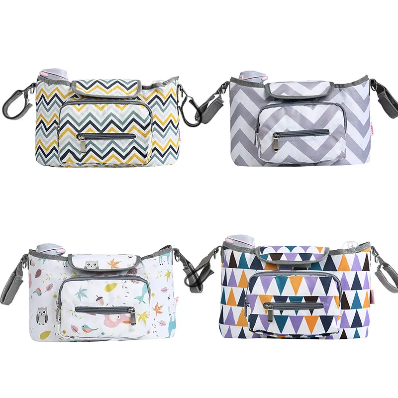 Сумка-Органайзер на детскую коляску водонепроницаемая сумка для коляски