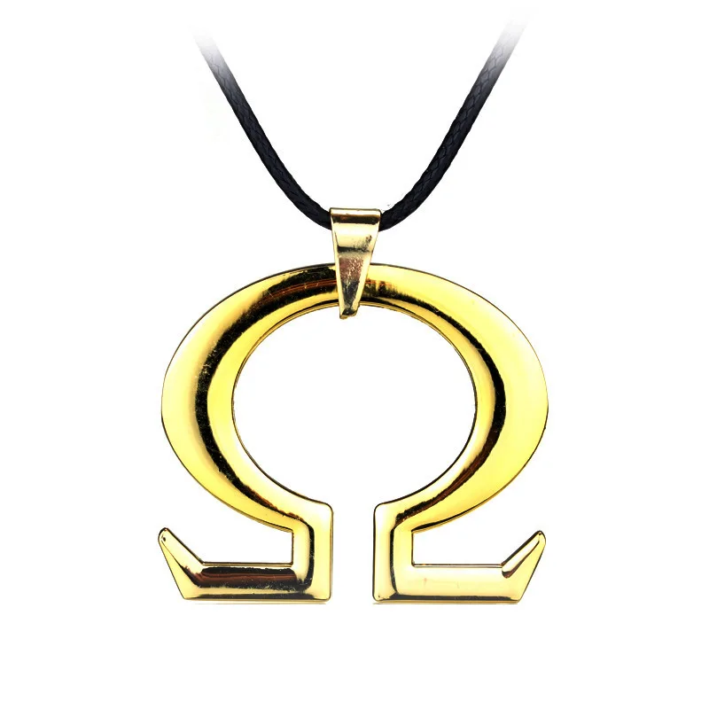 Горячая игра Бог войны Кратос цепь Чокер ожерелье из сплава золотой кулон