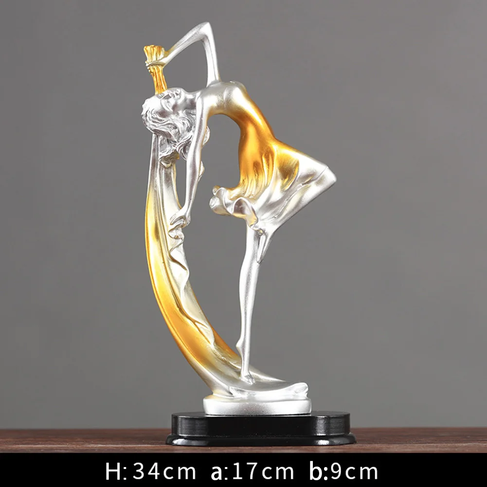 Статуэтка Танцующая девочка Фигурка декоративные скульптуры украшение стола