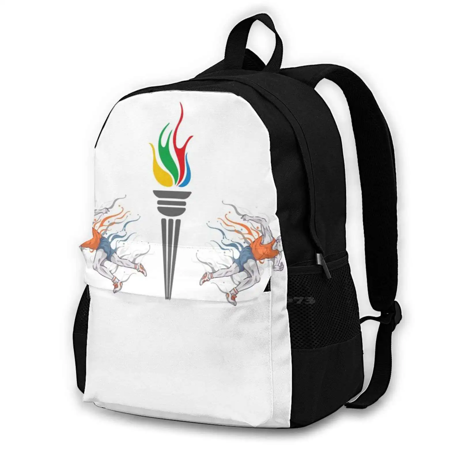 

Bag Backpack For Men Women Girls Teenage Black Running