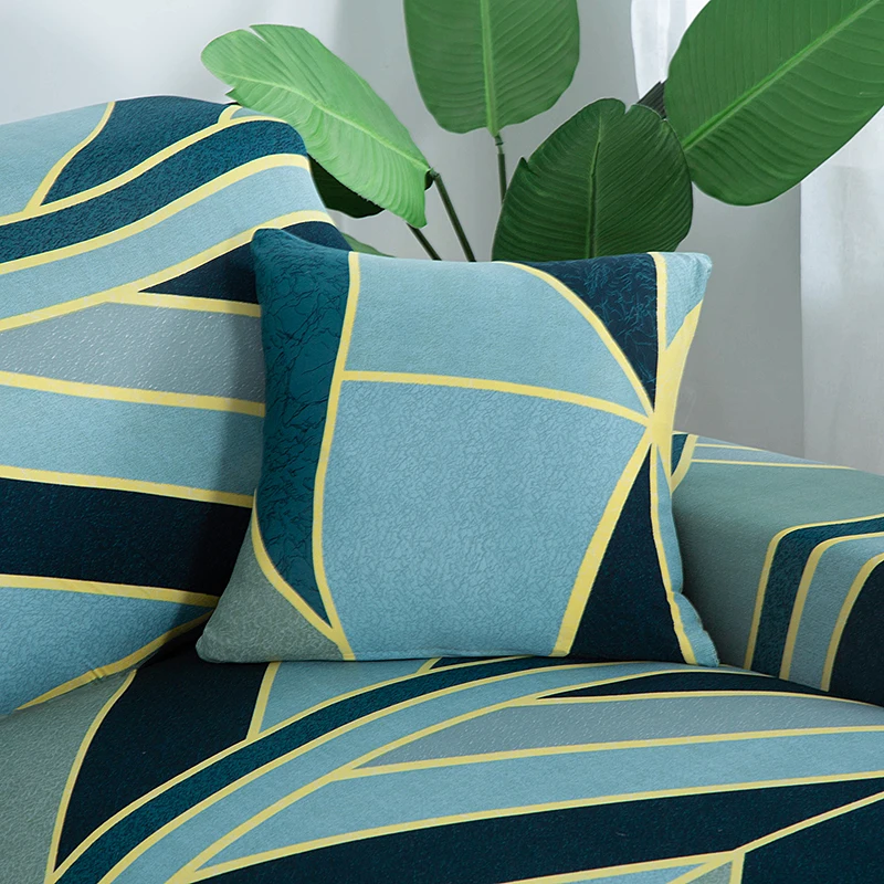 

New Style Elastic Printing Sofa Cover Multicolor Living Room Sofa Chair Home Decoration 1/2/3/4 Seat Stretch Polyester Sofa Cove